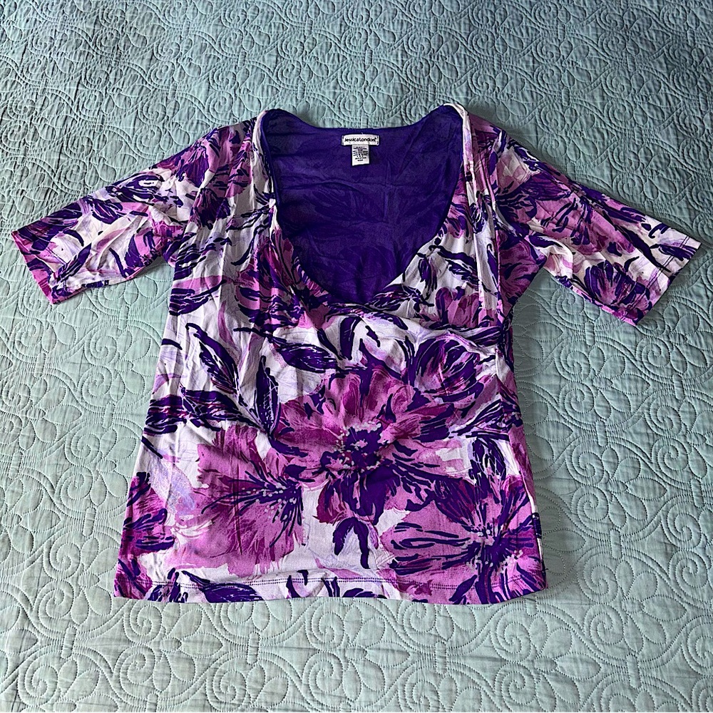 Jessica London purple top